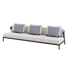 High end Porto Bench 3-4 Seater by Coco Wolf Casa Design