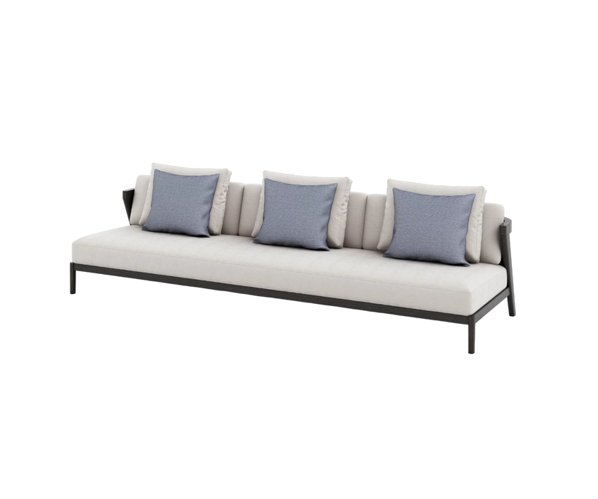 High end Porto Bench 3-4 Seater by Coco Wolf Casa Design