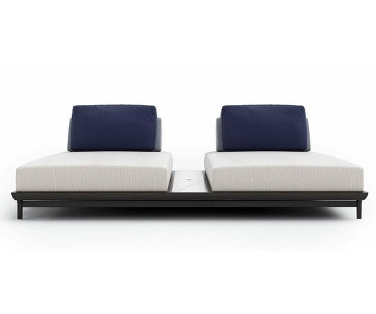 Porto Double Chaise Lounge With Table I Coco Wolf