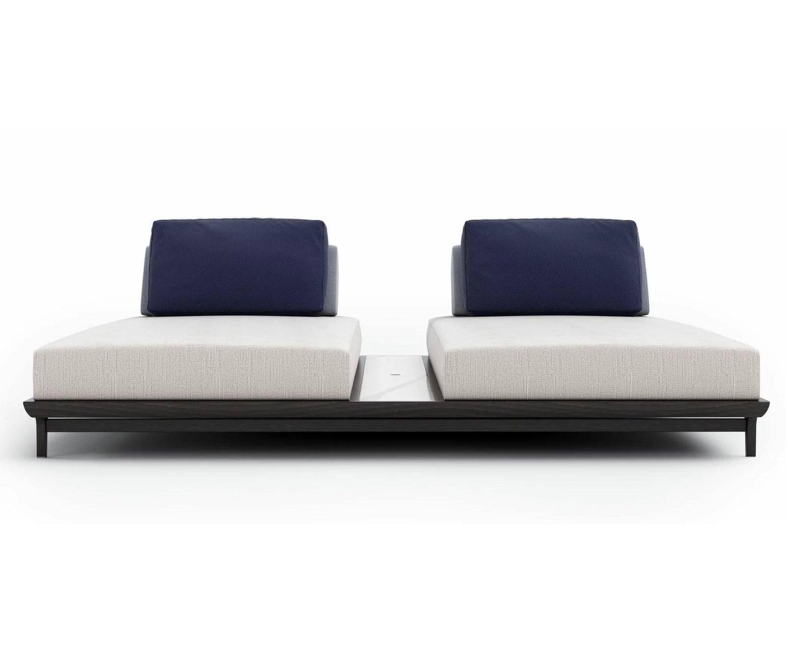 Porto Double Chaise Lounge With Table I Coco Wolf