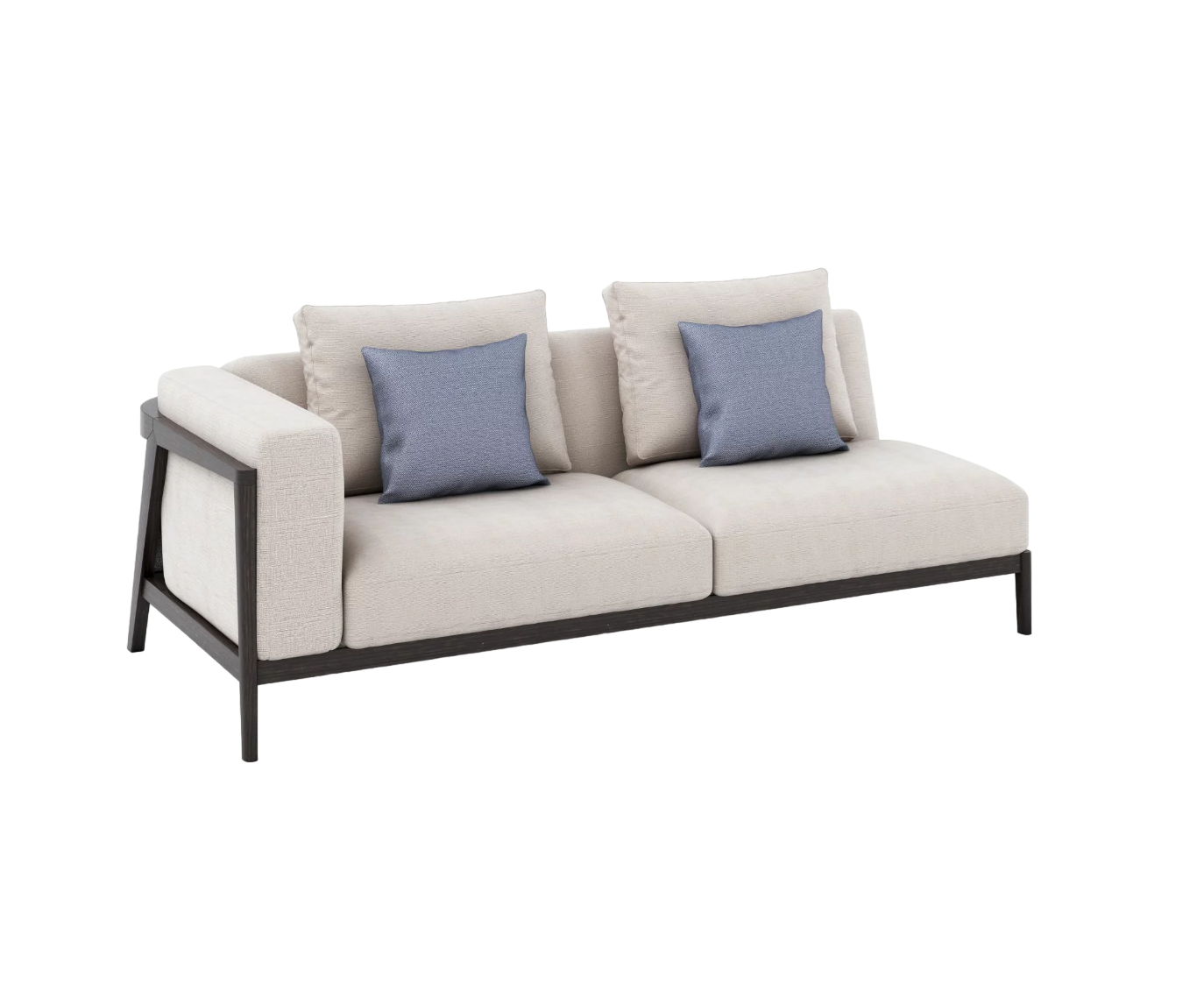 Porto Left Section 2 Seater Sofa I Coco Wolf