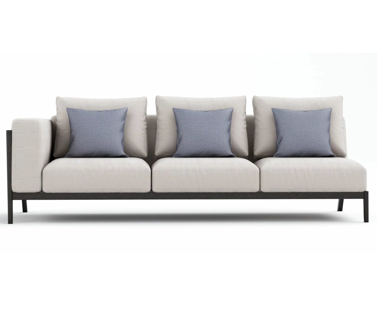 Porto Left Section 3 Seater Sofa I Coco Wolf