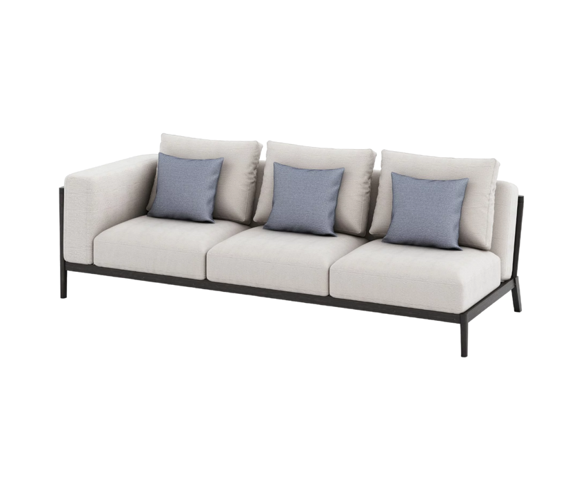 Porto Left Section 3 Seater Sofa I Coco Wolf