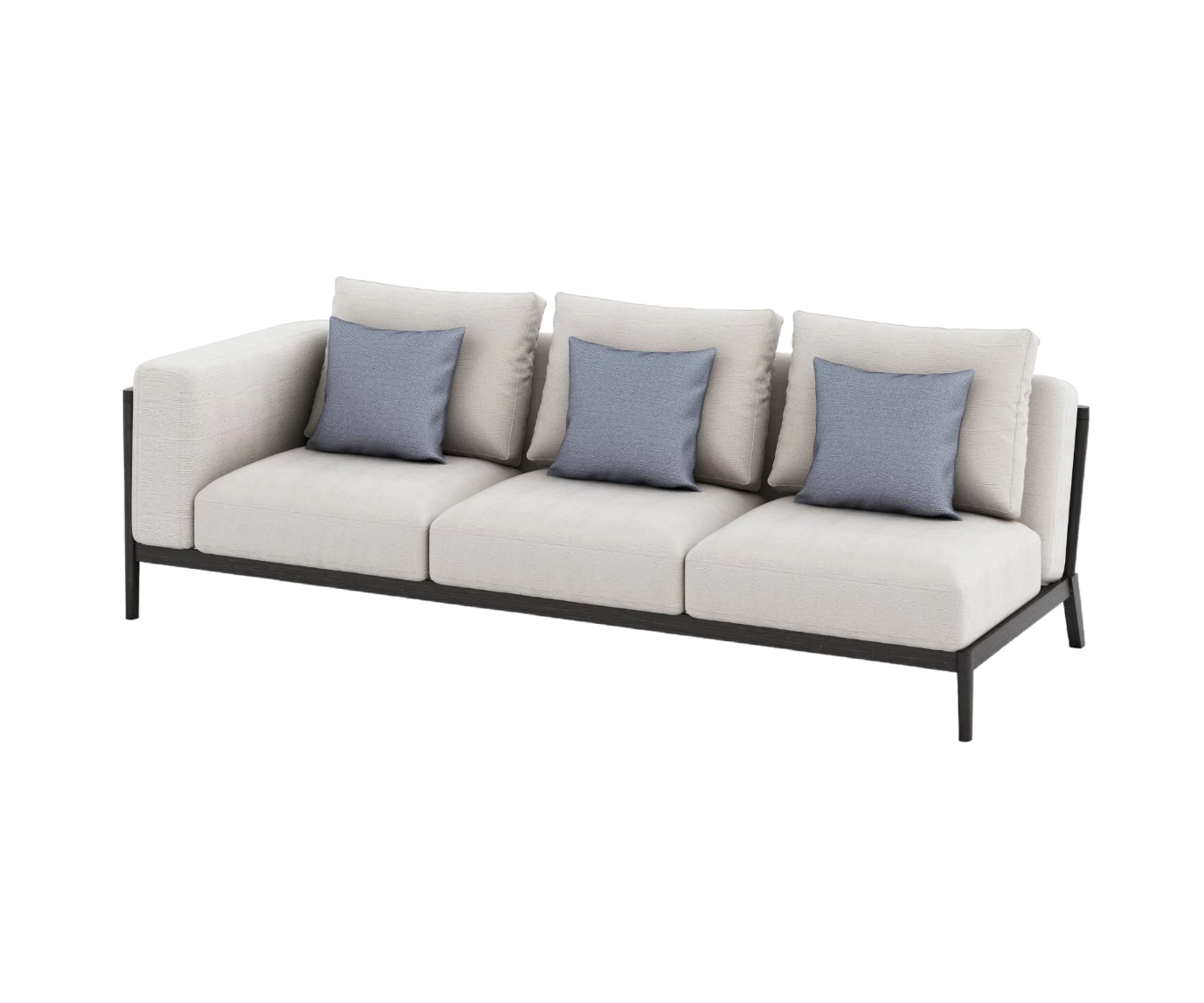 Porto Left Section 3 Seater Sofa I Coco Wolf