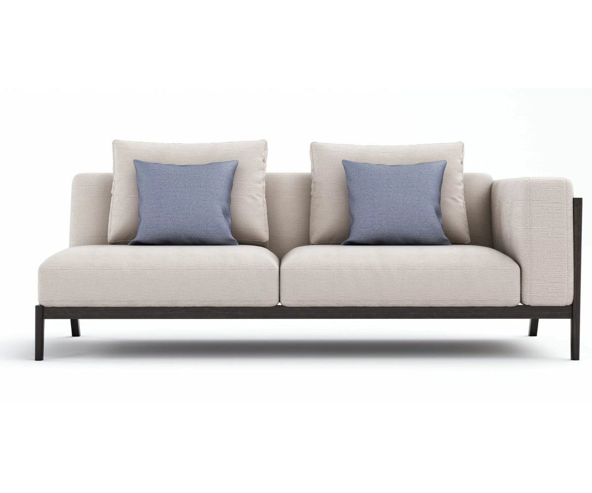 Porto Right Section 2 Seater Sofa I Coco Wolf