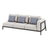 Porto Right Section 3 Seater Sofa I Coco Wolf