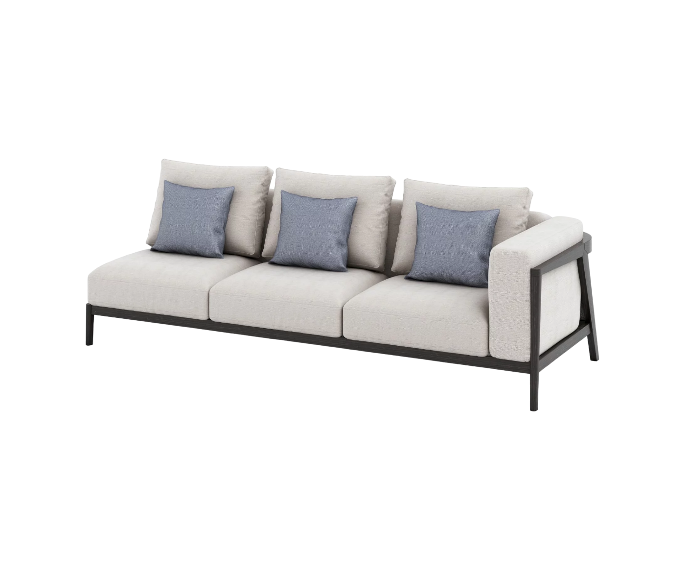 Porto Right Section 3 Seater Sofa I Coco Wolf