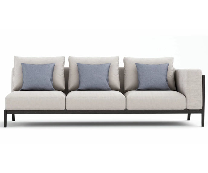 Porto Right Section 3 Seater Sofa I Coco Wolf