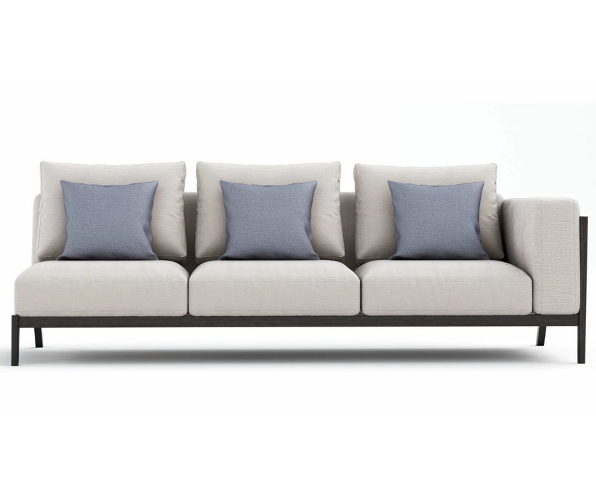 Porto Right Section 3 Seater Sofa I Coco Wolf