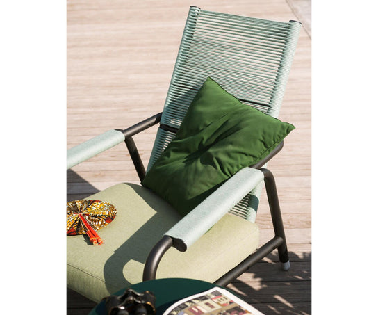 Astra High Backrest Lounge Chair I Roda
