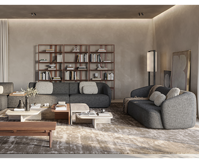 85 Shell Modular Sofa Vibieffe 