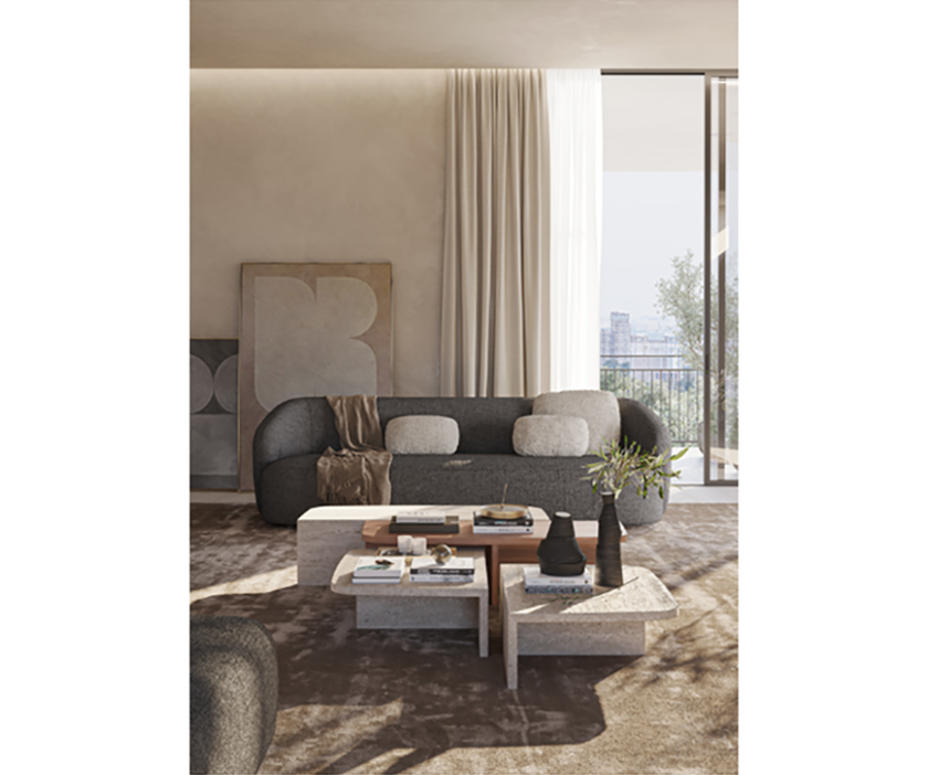 85 Shell Modular Sofa Vibieffe 
