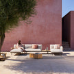 Cozy Senja Outdoor 2-Seat Sofa by Tribù with Modular Design and Water-repellent Cushions | Casa Design Group
