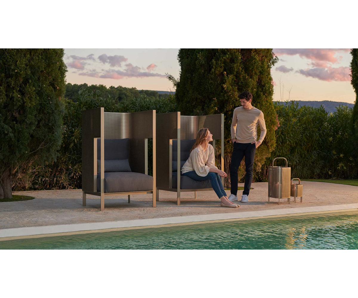 Solanas Cocoon Lounge Chair Gandia Blasco