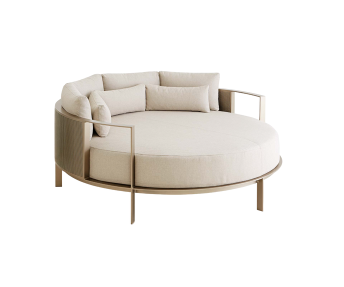 Solanas Round Chill Bed Gandia Blasco