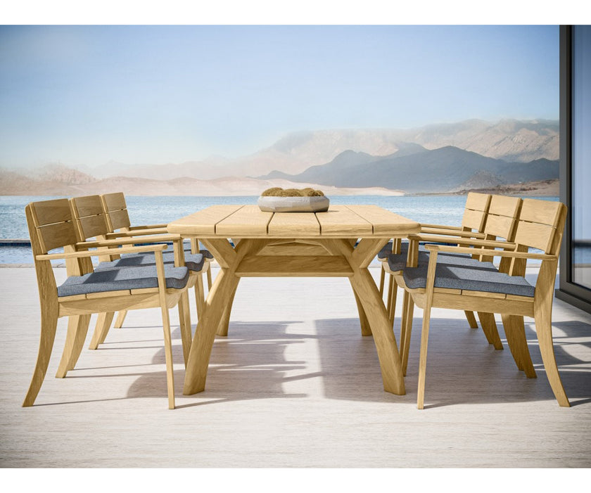 Sorrento Rectangular Dining Tables | Jensen Outdoor