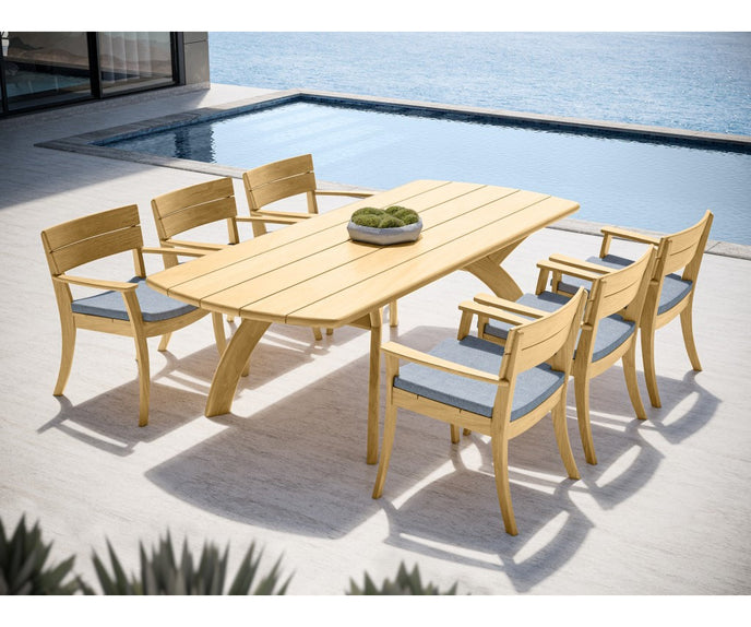 Sorrento Rectangular Dining Tables | Jensen Outdoor