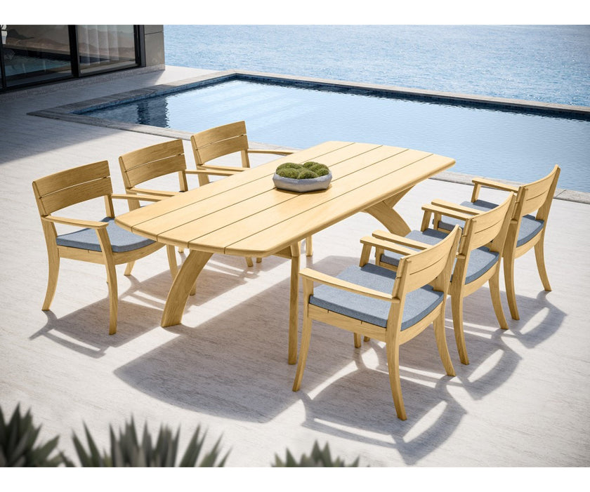 Sorrento Rectangular Dining Tables | Jensen Outdoor