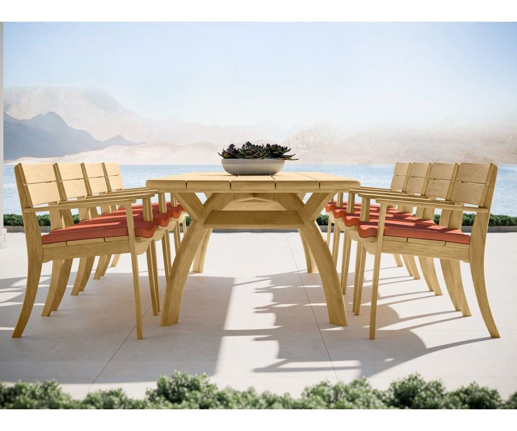 Sorrento Rectangular Dining Tables | Jensen Outdoor