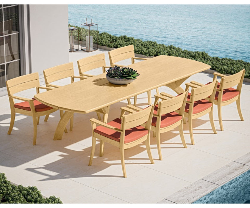 Sorrento Rectangular Dining Tables | Jensen Outdoor
