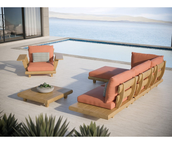 Sorrento Lounge Chair | Jensen Outdoor
