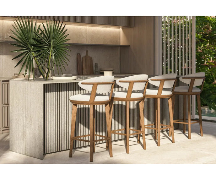 Tamarindo Swivel Barstool I Coco Wolf