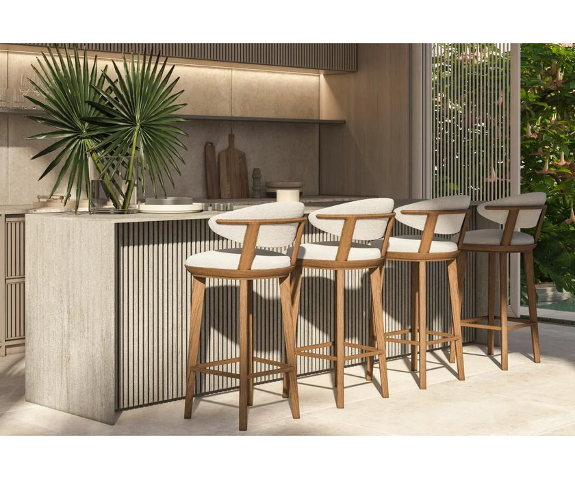Tamarindo Swivel Barstool I Coco Wolf