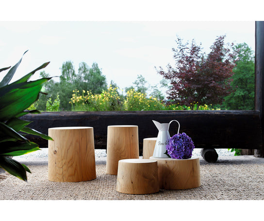 Living Wood Side Table Riva 1920 