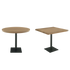 Pebbles Round & Squared Dining Table Riva 1920 
