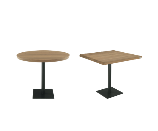 Pebbles Round & Squared Dining Table Riva 1920 