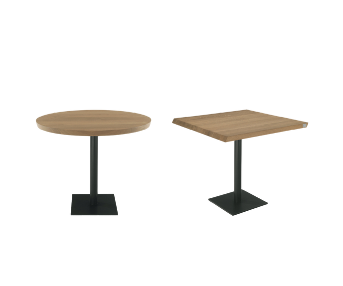 Pebbles Round & Squared Dining Table Riva 1920 