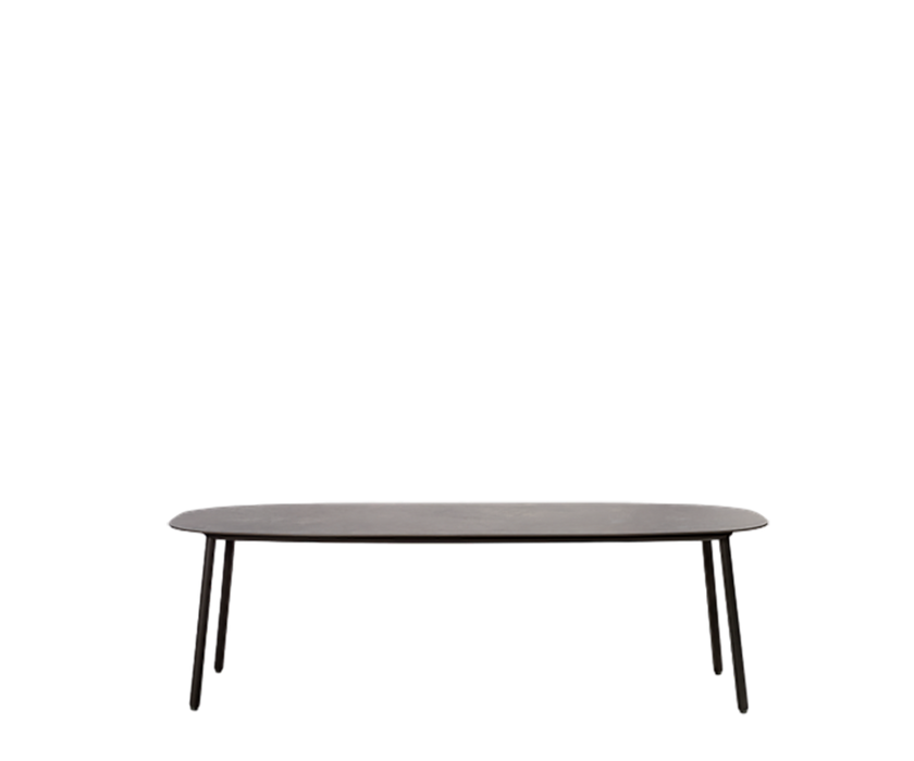 High end Tosca Low Dining Table by Tribù Casa Design