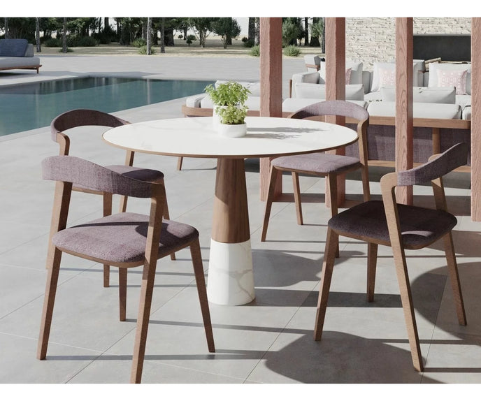 Madeira Marble Dining Table I Coco Wolf
