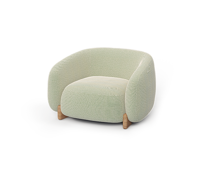 Milos Upholstered Lounge Chair | Vondom
