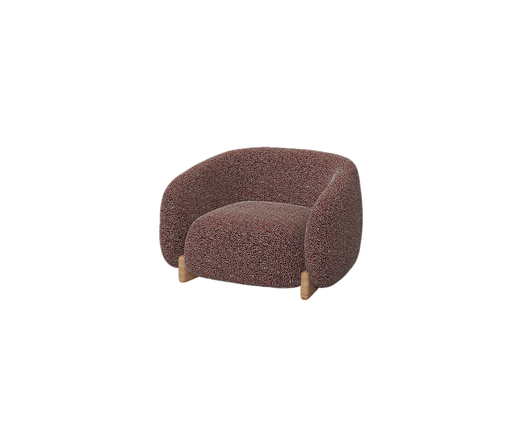 Milos Upholstered Lounge Chair | Vondom