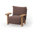 Milos Wood Lounge Chair | Vondom