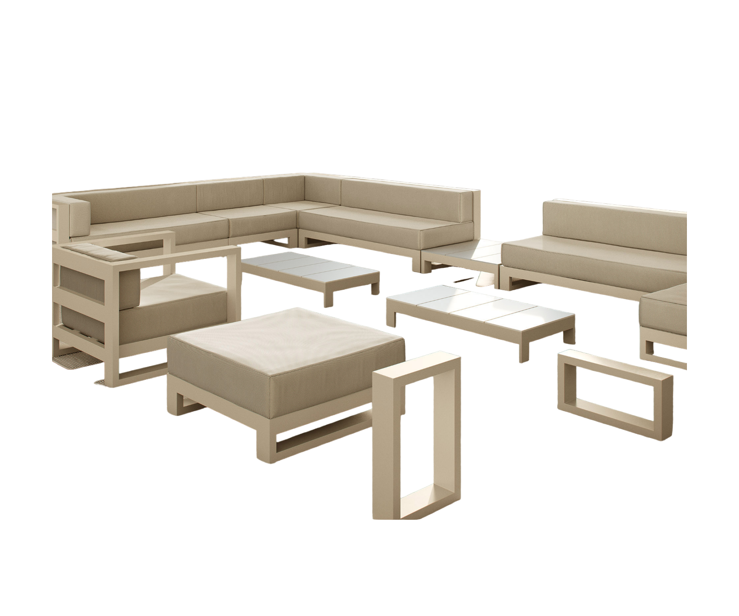 Posidonia Lounge Sectional Sofa | Vondom