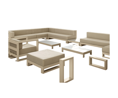 Posidonia Lounge Sectional Sofa | Vondom