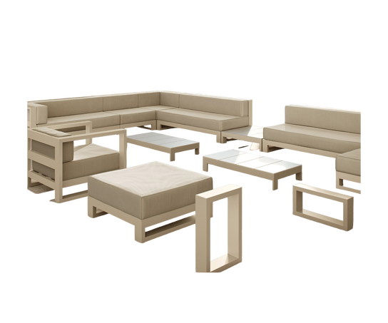 Posidonia Sectional Sofa | Vondom