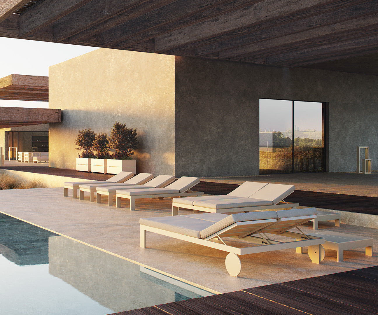 Posidonia Side Table | Vondom