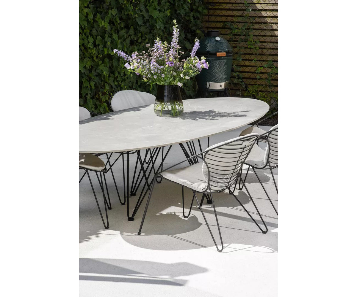 Wire Elyps Outdoor Dining Table Joli 