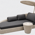 Floor Sample Savannah Daybed with Kingston Side Table (Sold as a Set)