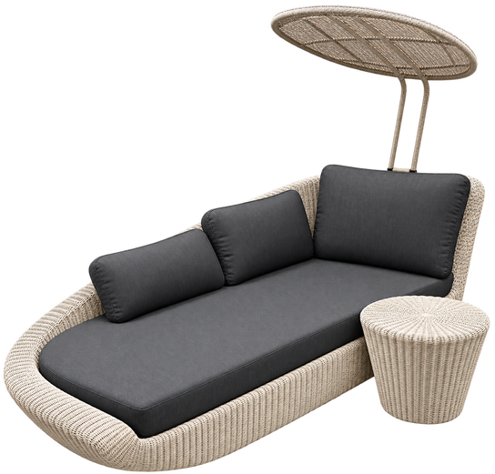 Floor Sample Savannah Daybed with Kingston Side Table (Sold as a Set)