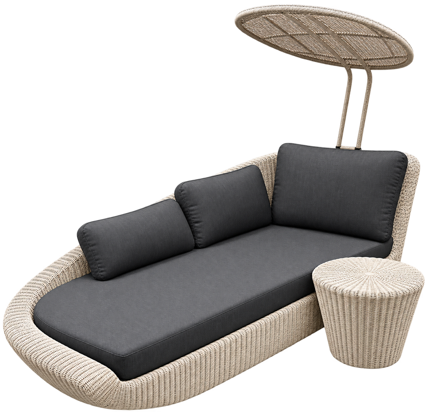 Floor Sample Savannah Daybed with Kingston Side Table (Sold as a Set)
