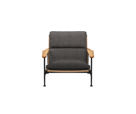 Zenith Lounge Chair With Teak Arms Gloster
