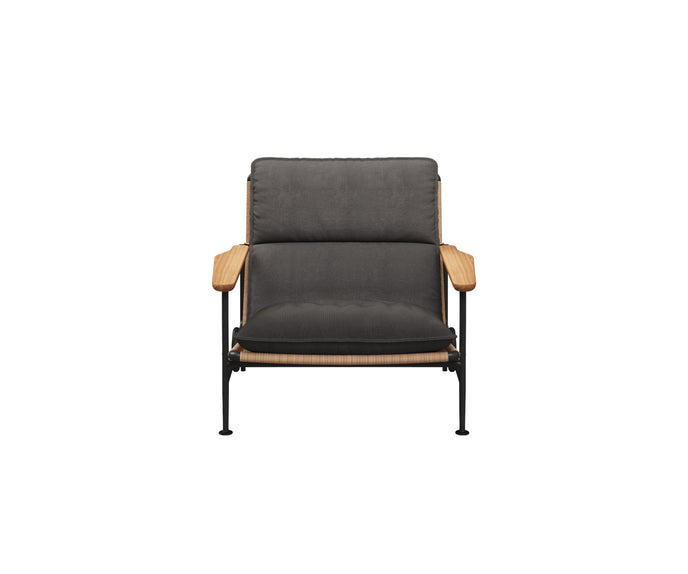 Zenith Lounge Chair With Teak Arms Gloster