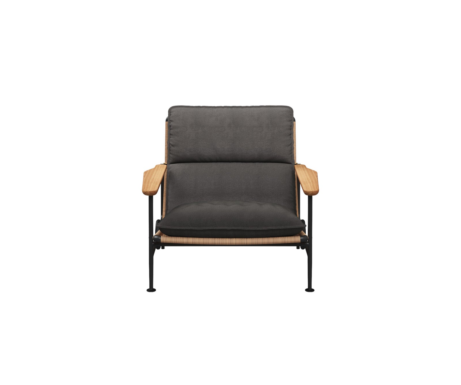 Zenith Lounge Chair With Teak Arms Gloster