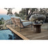 Zenith Lounge Chair With Teak Arms Gloster