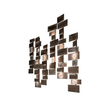 High-End Abaco Wall Light by Henge with Faceted Metal and Crystal Modules Casa Design Group