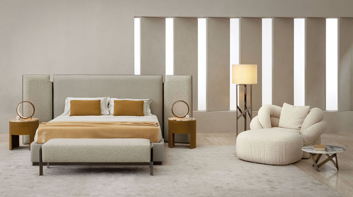 Abbraccio sculptural chaise longue by Rugiano | Casa Design Group